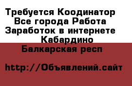 Требуется Коодинатор - Все города Работа » Заработок в интернете   . Кабардино-Балкарская респ.